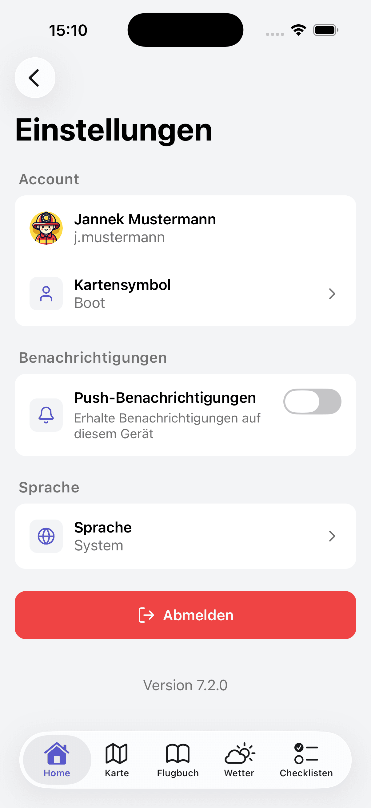 Einstellungen