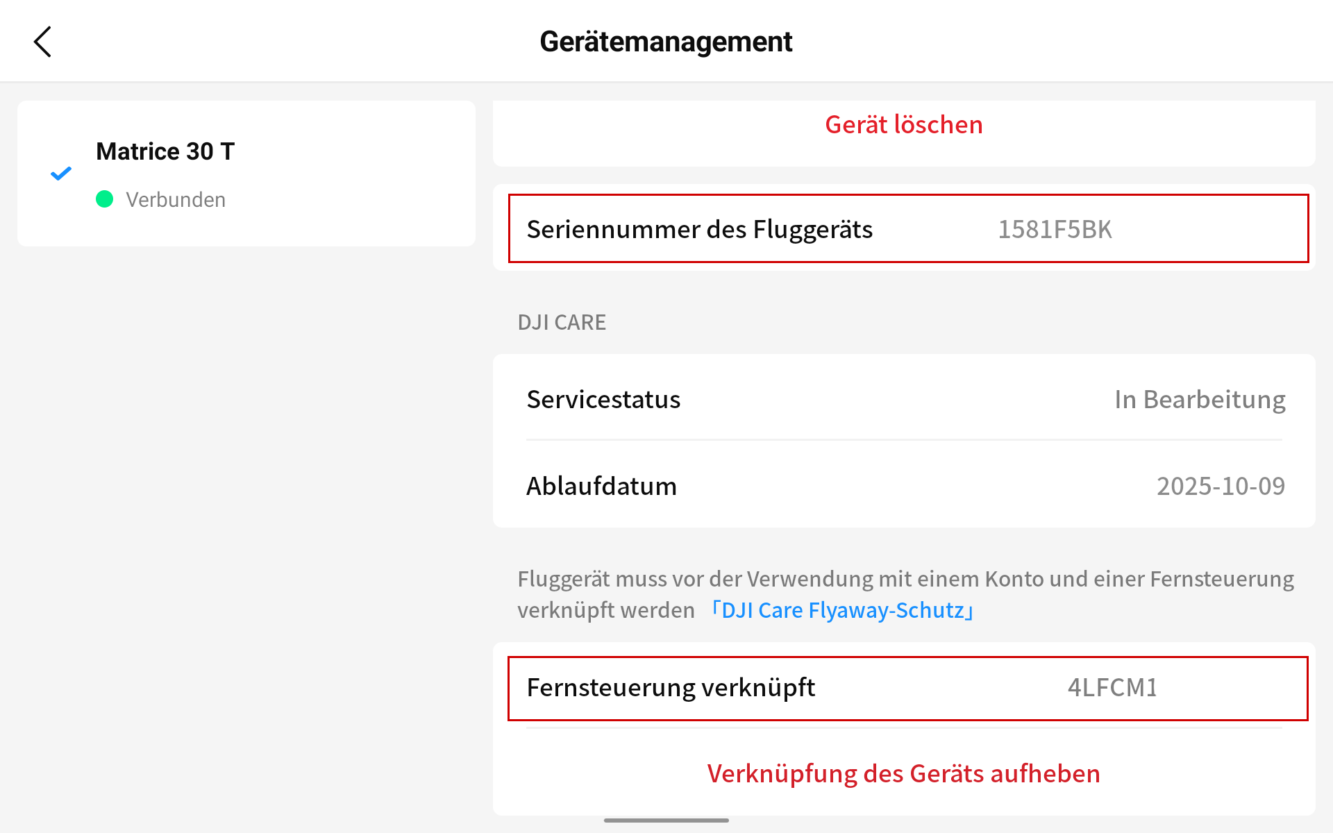 Seriennummern