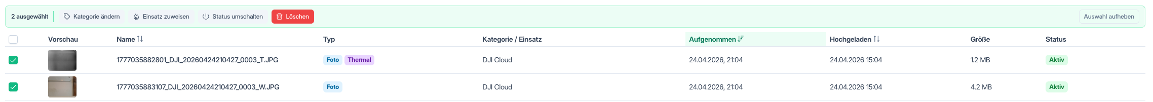 Massenaktionen